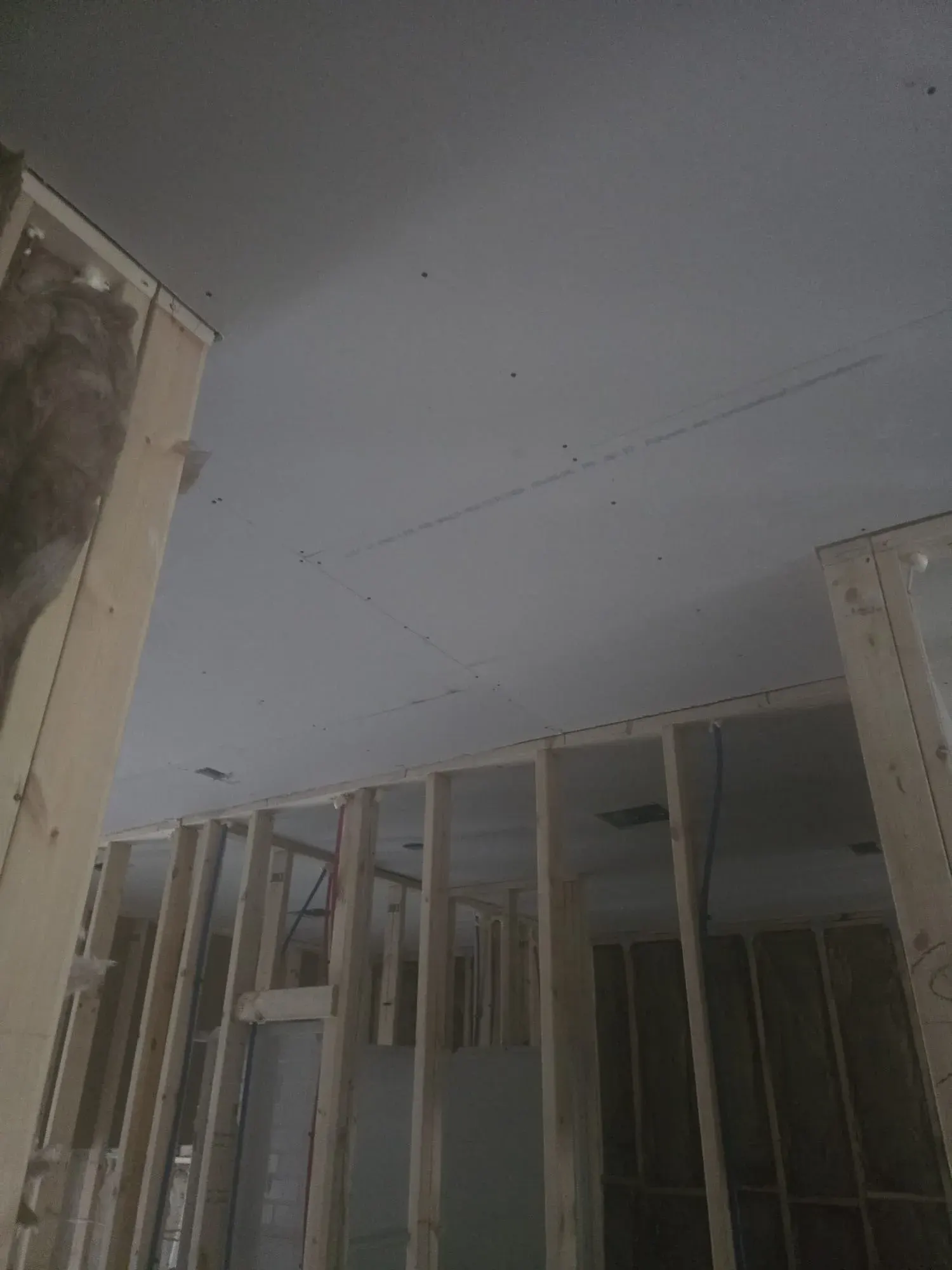 Drywall services in Lehigh Acres: hung drywall ceiling and wall framing